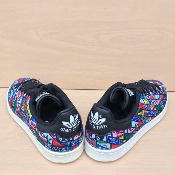 (SOLD!!) ADIDAS STAN SMITH MULTICOLOR SIZE 9 - Picture 4 of 5